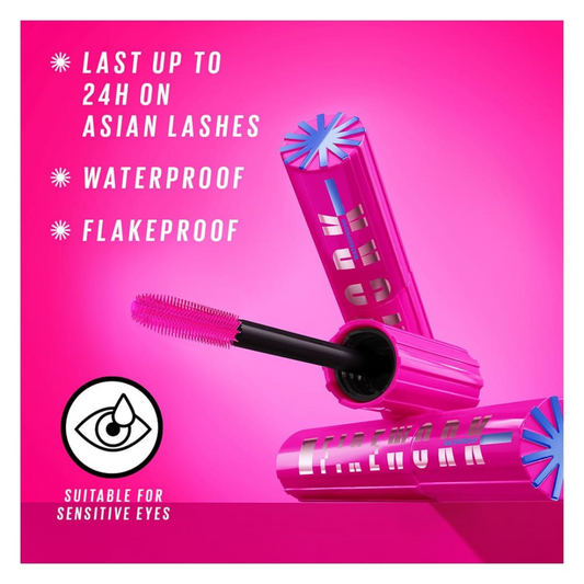 Maybelline Lash Sensational Firework Waterproof Mascara 24HR Wear , Very Black