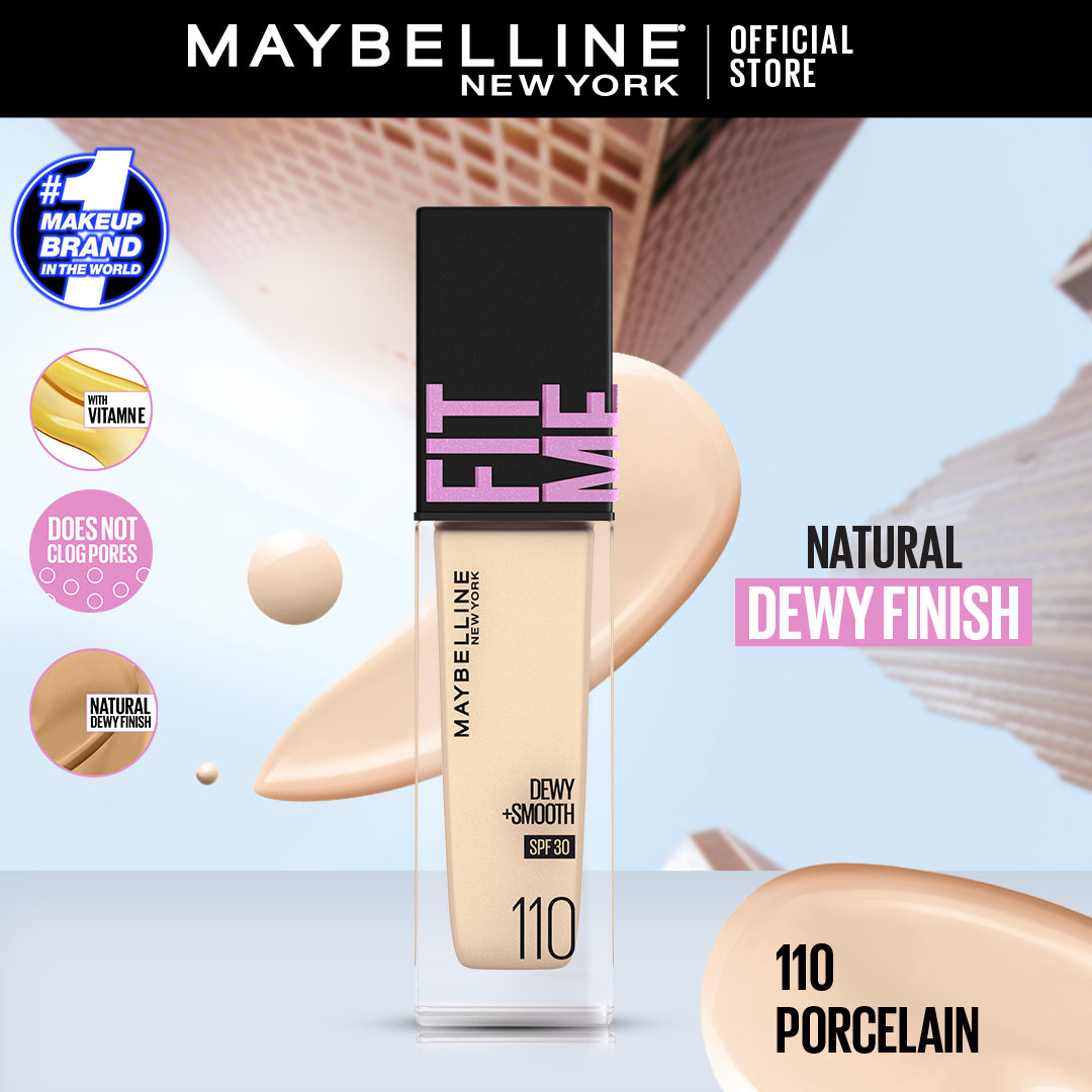 Maybelline New York Fit Me Dewy & Smooth Liquid Foundation