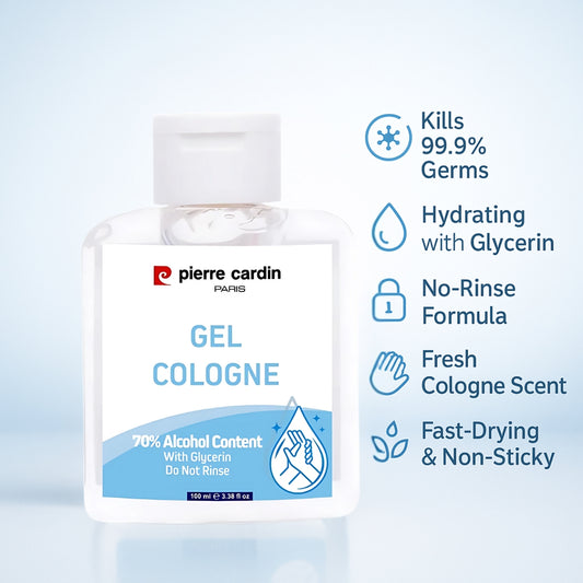 Pierre Cardin Paris Gel Cologne Sanitizer