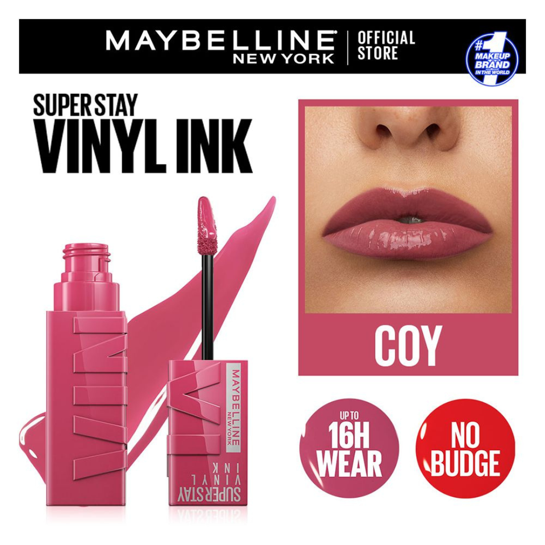 Maybelline New York SuperStay Vinyl Ink Longlasting Liquid Lipstick