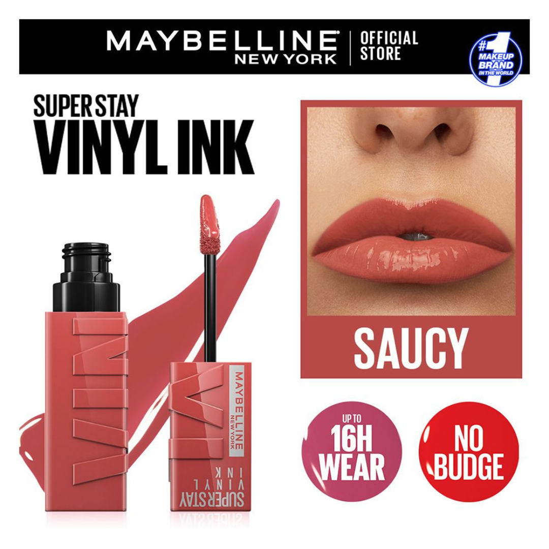 Maybelline New York SuperStay Vinyl Ink Longlasting Liquid Lipstick