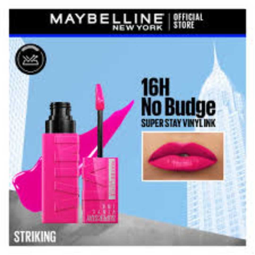 Maybelline New York SuperStay Vinyl Ink Longlasting Liquid Lipstick