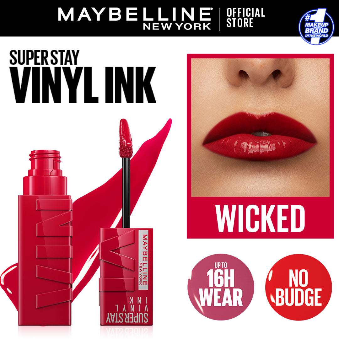 Maybelline New York SuperStay Vinyl Ink Longlasting Liquid Lipstick