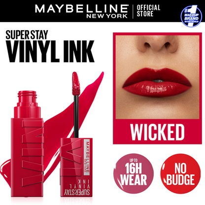 Maybelline New York SuperStay Vinyl Ink Longlasting Liquid Lipstick