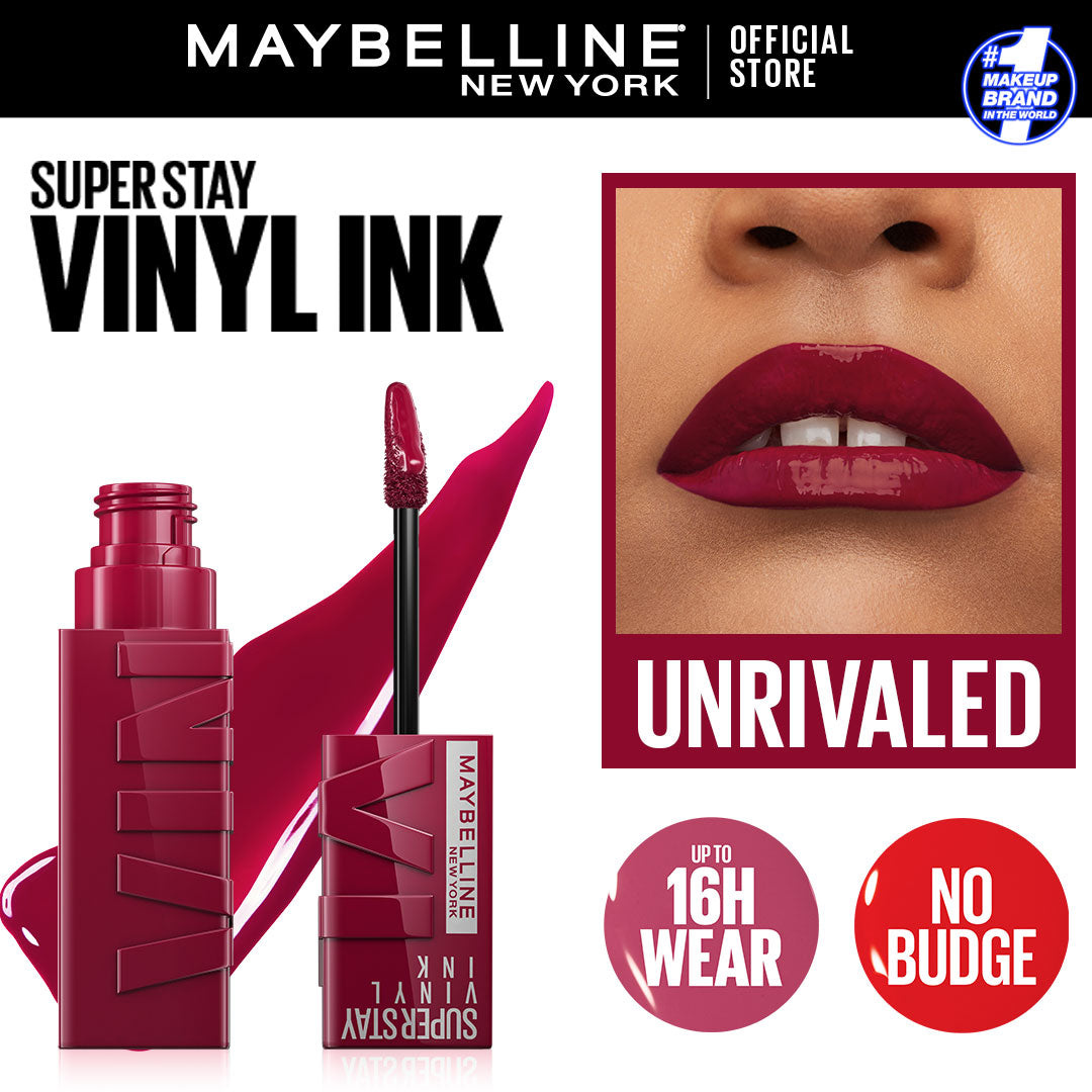Maybelline New York SuperStay Vinyl Ink Longlasting Liquid Lipstick