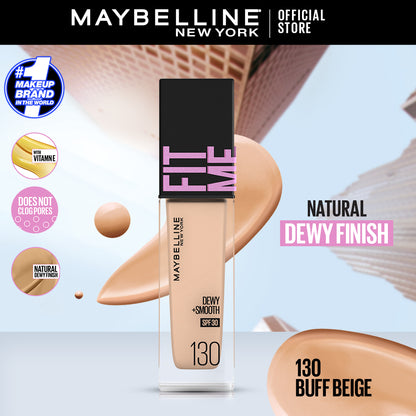 Maybelline New York Fit Me Dewy & Smooth Liquid Foundation