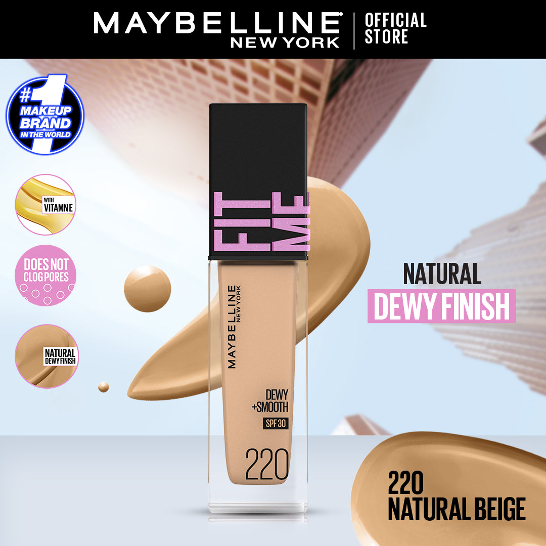 Maybelline New York Fit Me Dewy & Smooth Liquid Foundation