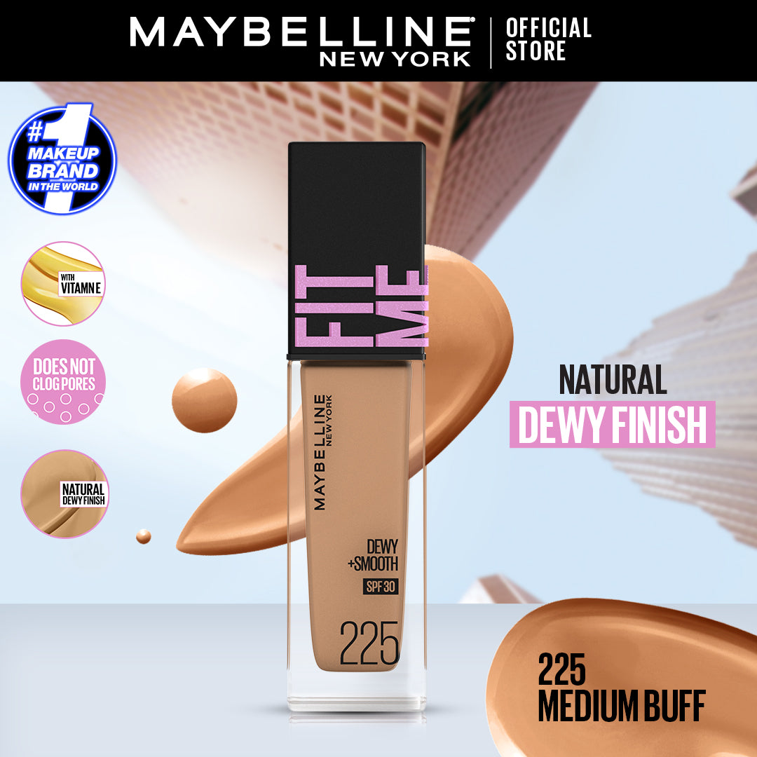 Maybelline New York Fit Me Dewy & Smooth Liquid Foundation