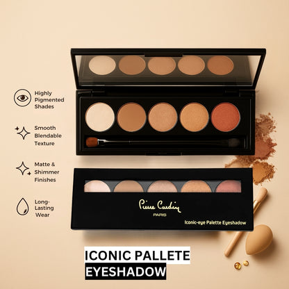 Pierre Cardin Paris Iconic Palette Eyeshadow - Nude Me