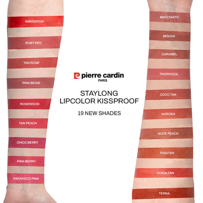 Pierre Cardin Paris Stay Long Lip Color Kiss Proof